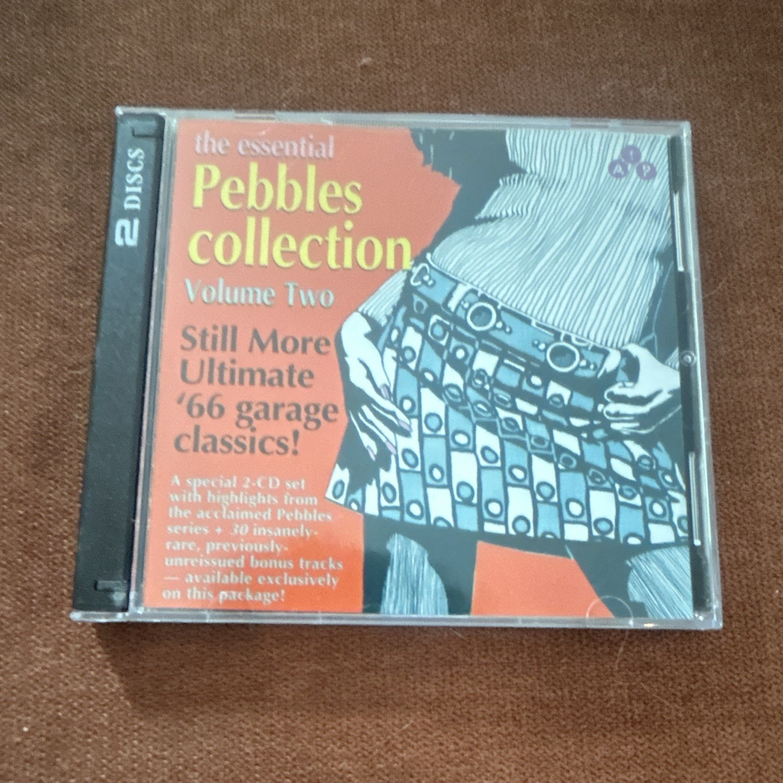 AIP Pebbles CD Lot Vol 1 2 4 5 7 8 9 10 + Essential Collection Vol 2