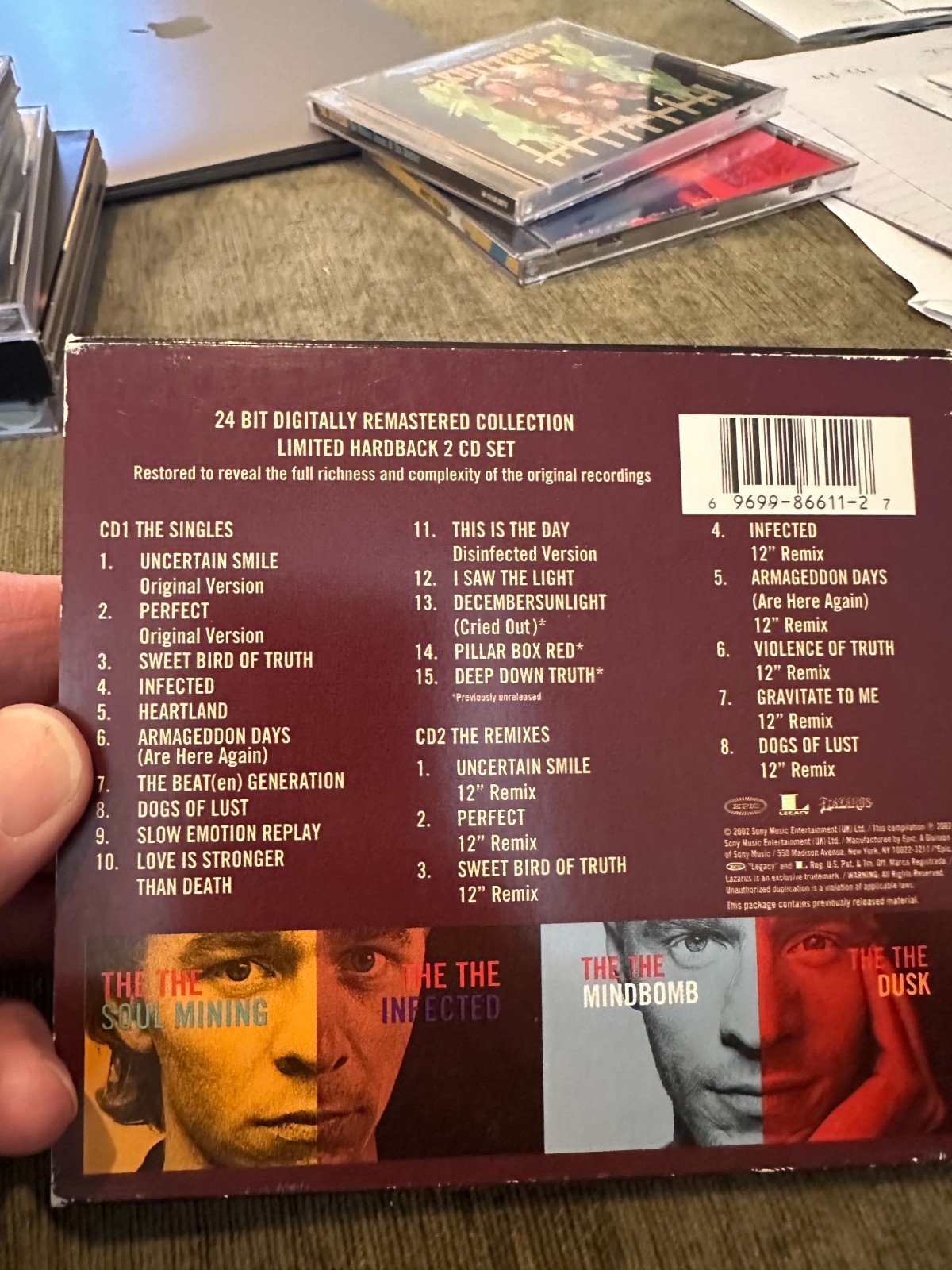 The The - 45 RPM - The Singles of The The 2CD 2002 Sony Legacy - 24-Bit Rare