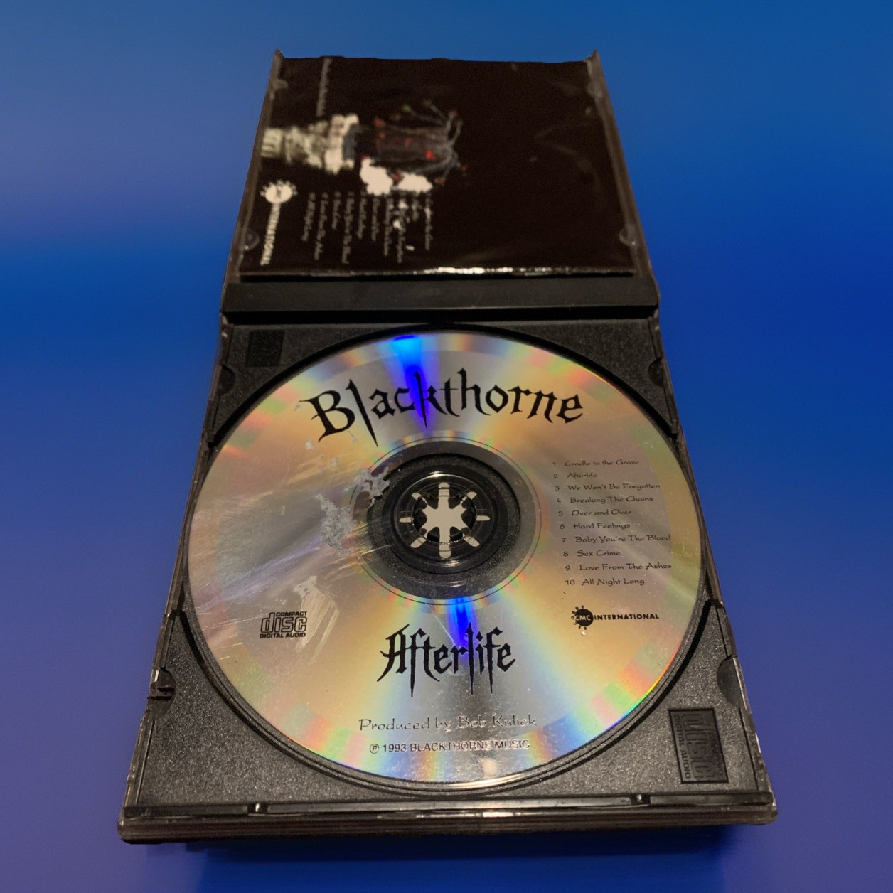 Blackthorne – Afterlife CD 1st Canada press rainbow msg alcatrazz murderer's row