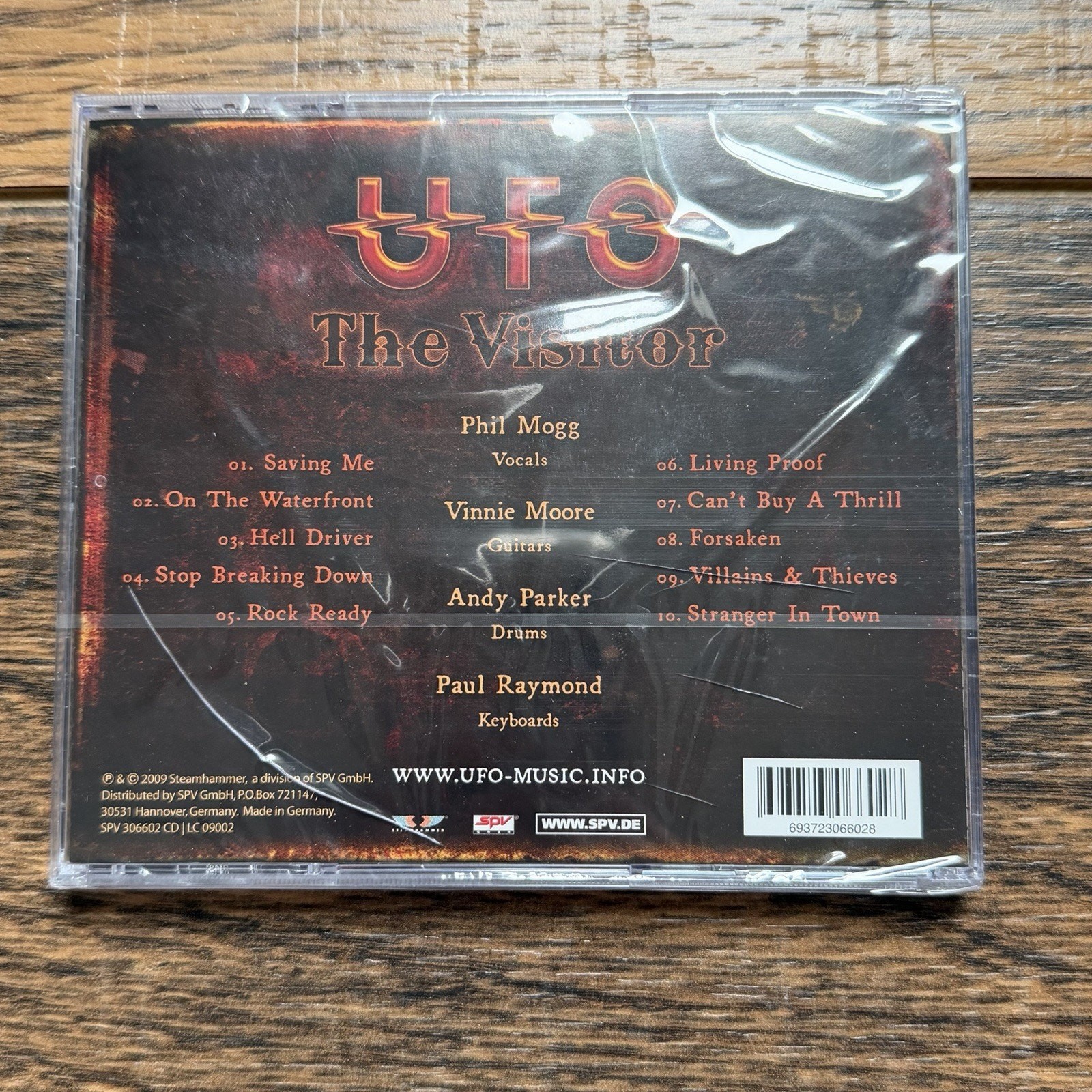 UFO The Visitor CD 2009 Steamhammer SPV Brand New Sealed Hard Rock Album