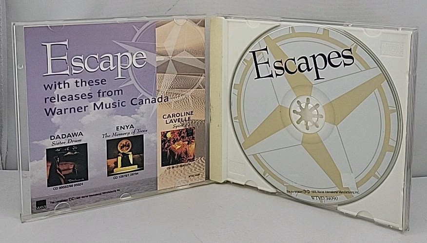 Escapes by Various Artists (CD, 1996, WEA (Distributor))