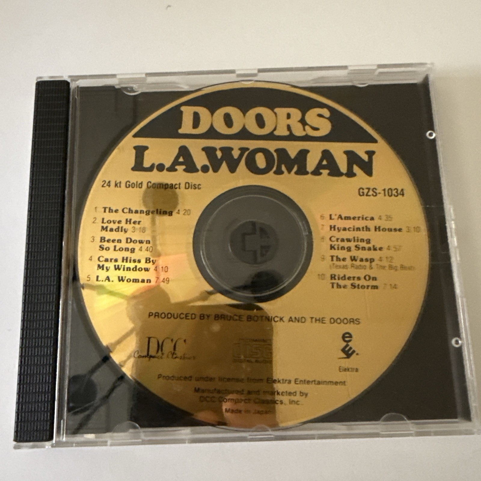 L.A. Woman by The Doors (CD, Mar-1993, DCC) NM/M- Booklet Missing Otherwise Mint