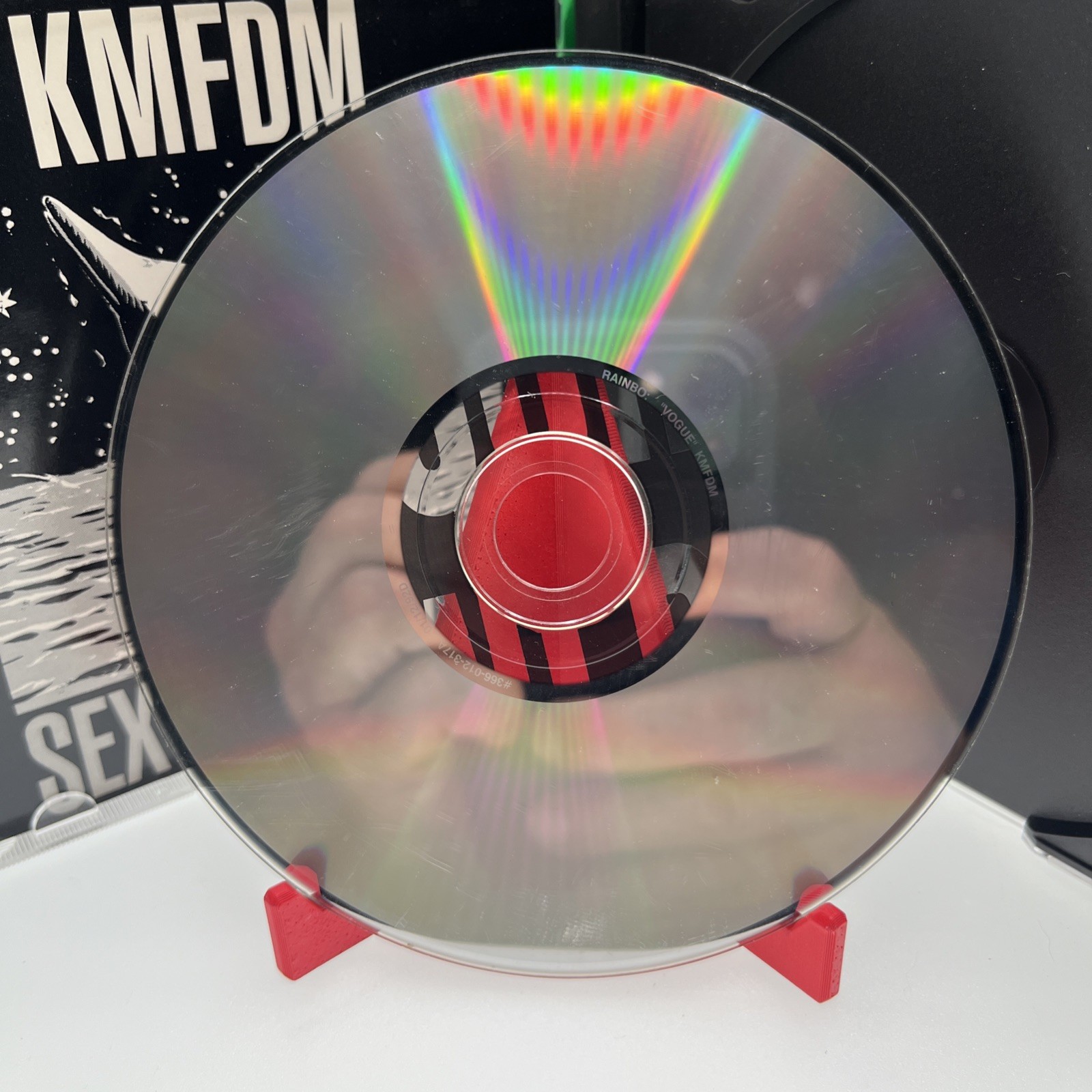 Vintage KMFDM CD Maxi Single Vogue 1994 Wax Trax TVT Industrial Electronic Rock