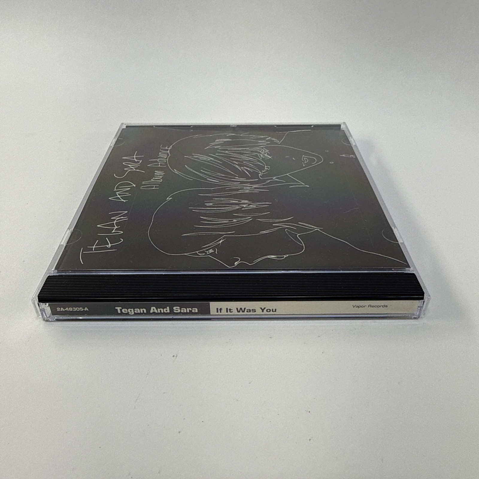 Tegan and Sara – If It Was You Album Advance Promo CD 2002 Vapor – 2A-48305-A