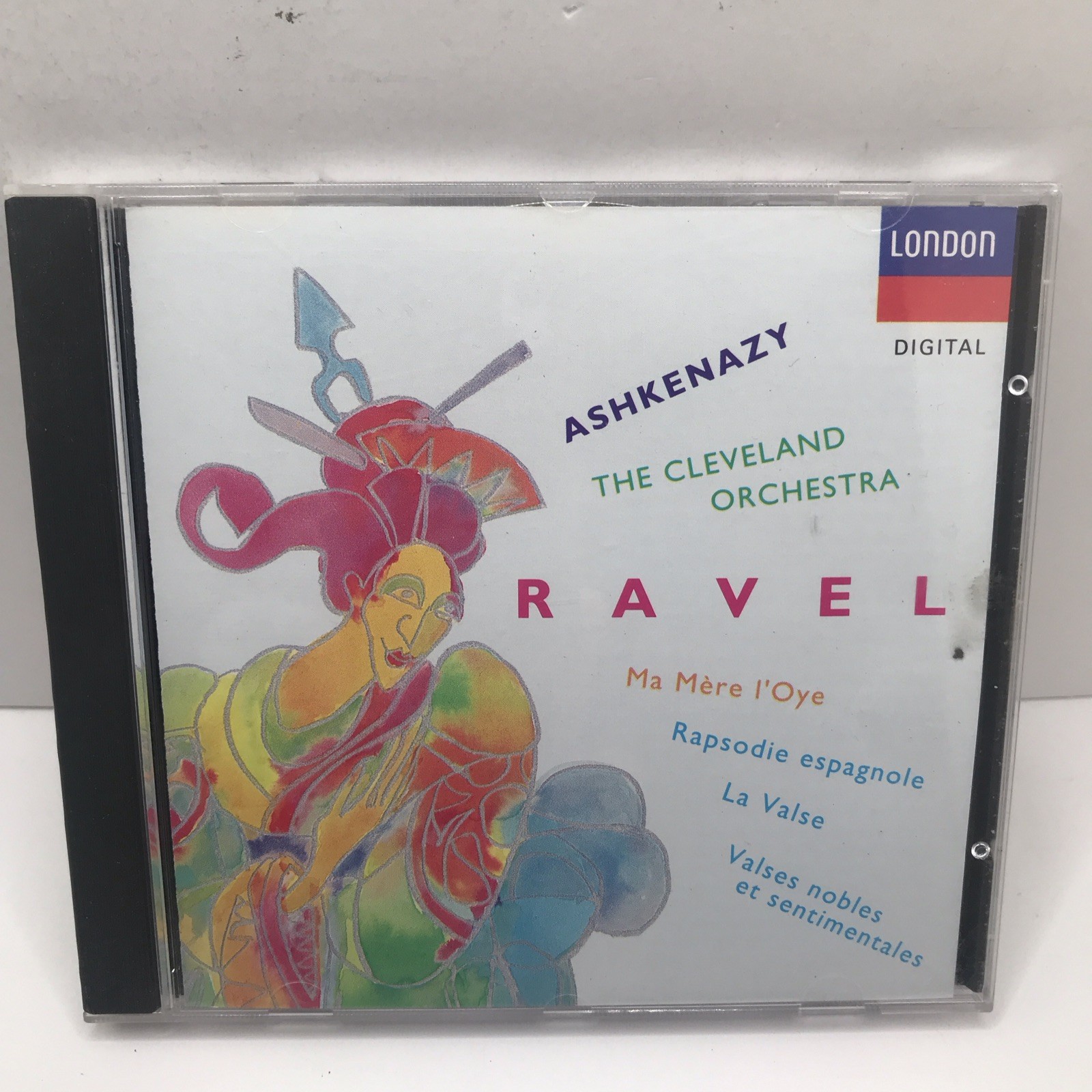 Ravel - Ma Mère l'Oye / Rapsodie espagnole / La Valse CD London 1991