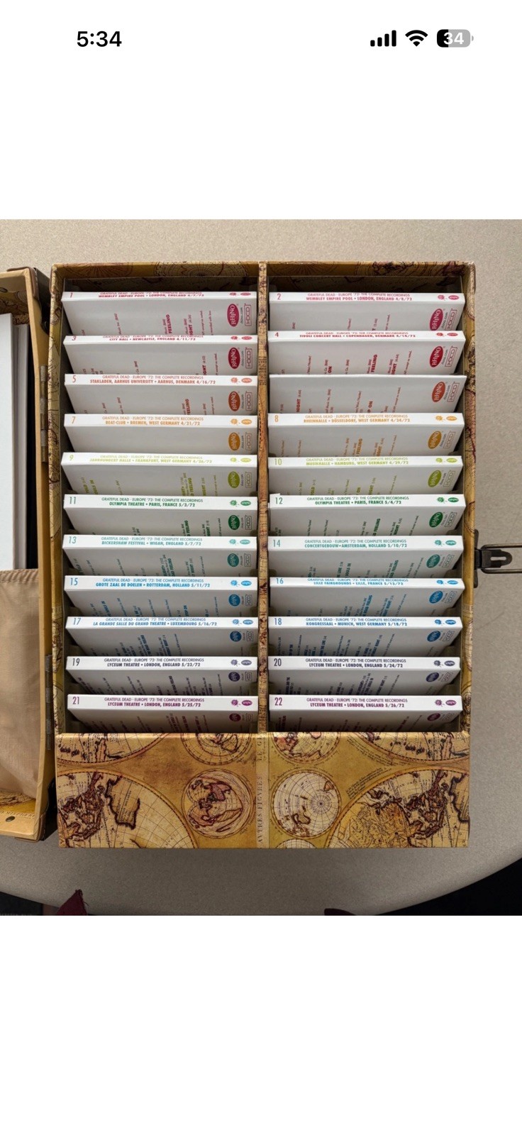 Grateful Dead Europe ‘72 Box Set - The Complete Recordings
