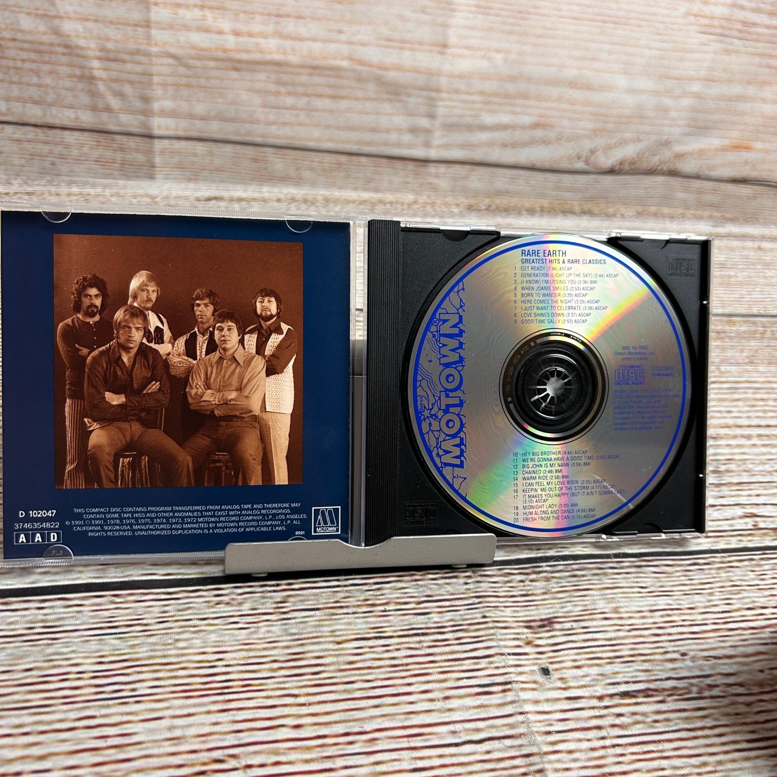 Rare Earth Greatest Hits and Rare Classics CD Motown 3746354822 Rock Soul Funk