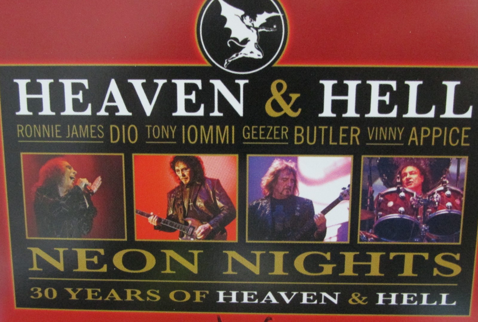 Heaven & Hell Neon Nights Live CD NEW,Concert ,Vinnie Appice, Dio, Ronnie James