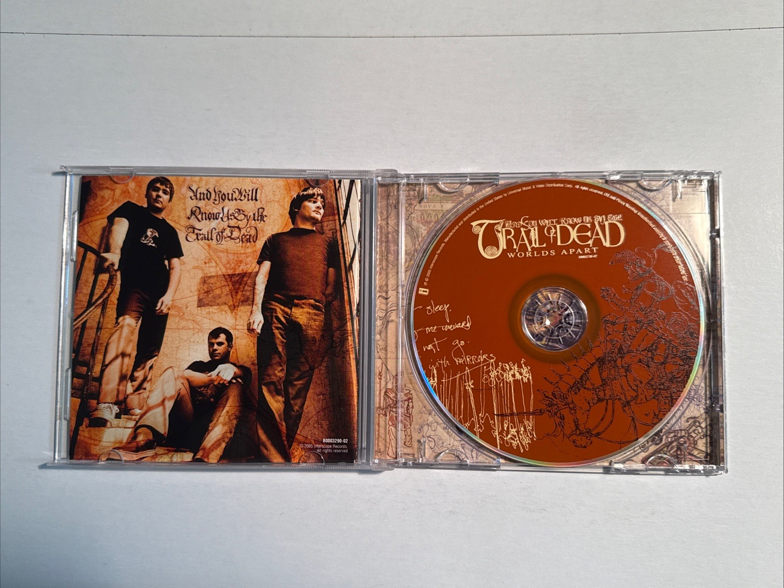 And You Will Know Us By The Trail OF Dead - Worlds Apart CD - NO SKIPS!