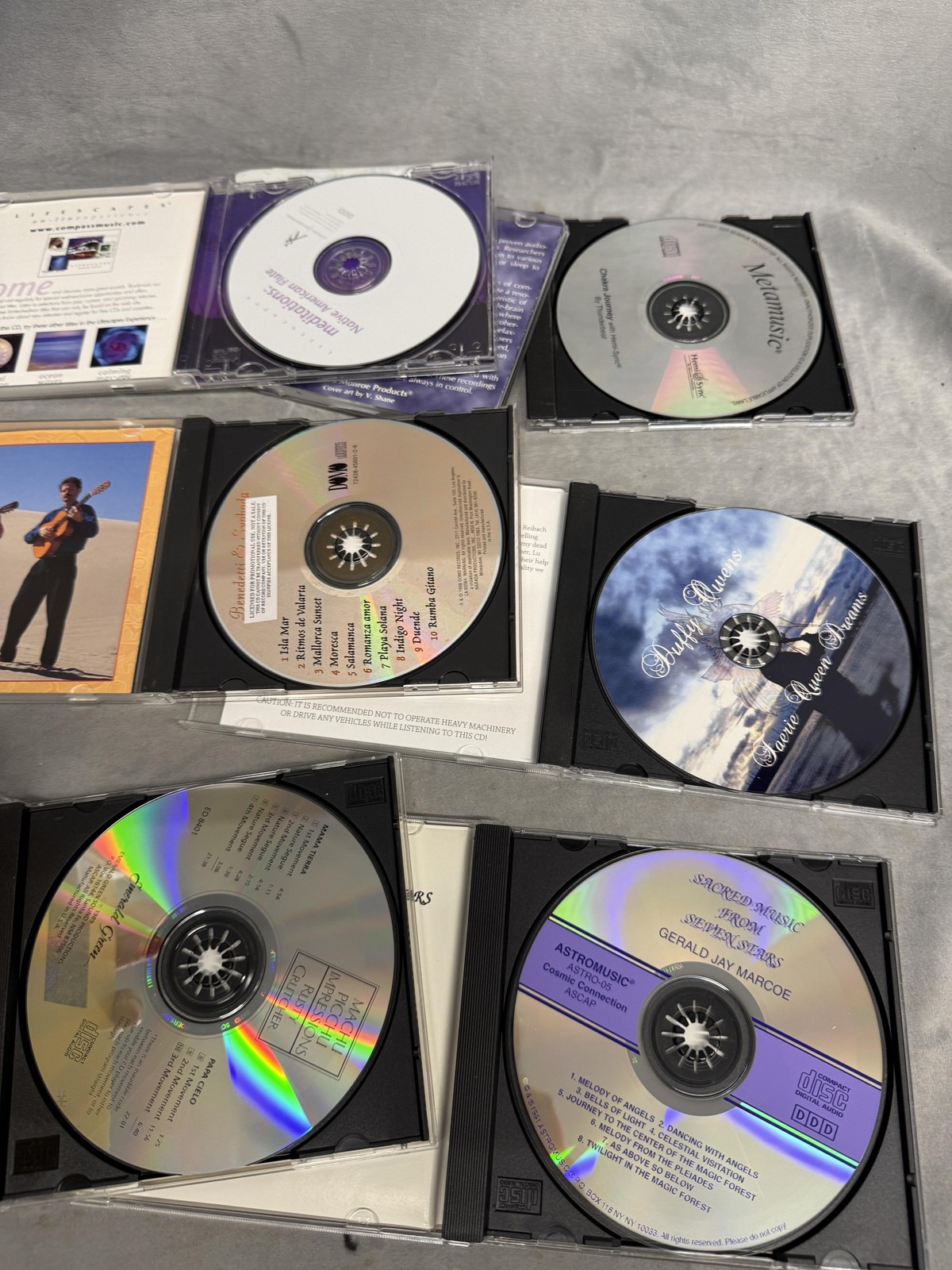 Lot 24 New Age Meditation CDs Chakra Reiki Healing Relaxation Steven Halpern