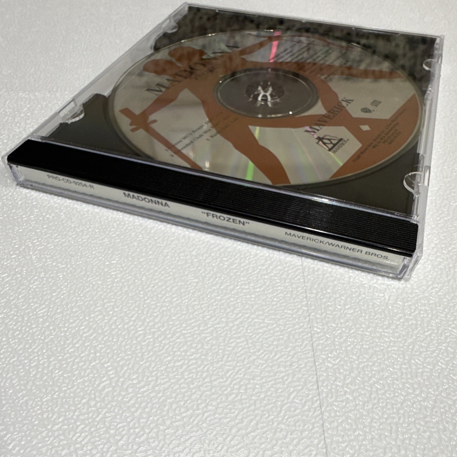 MADONNA “Frozen” PROMO CD Single Maverick 1998 w/ Remix Edits for Collectors