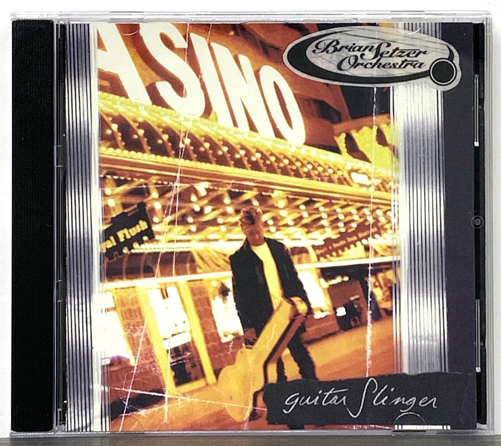 Brian Setzer Orchestra Guitar Slinger CD 1996 Interscope 12 Tracks Mint Conditio