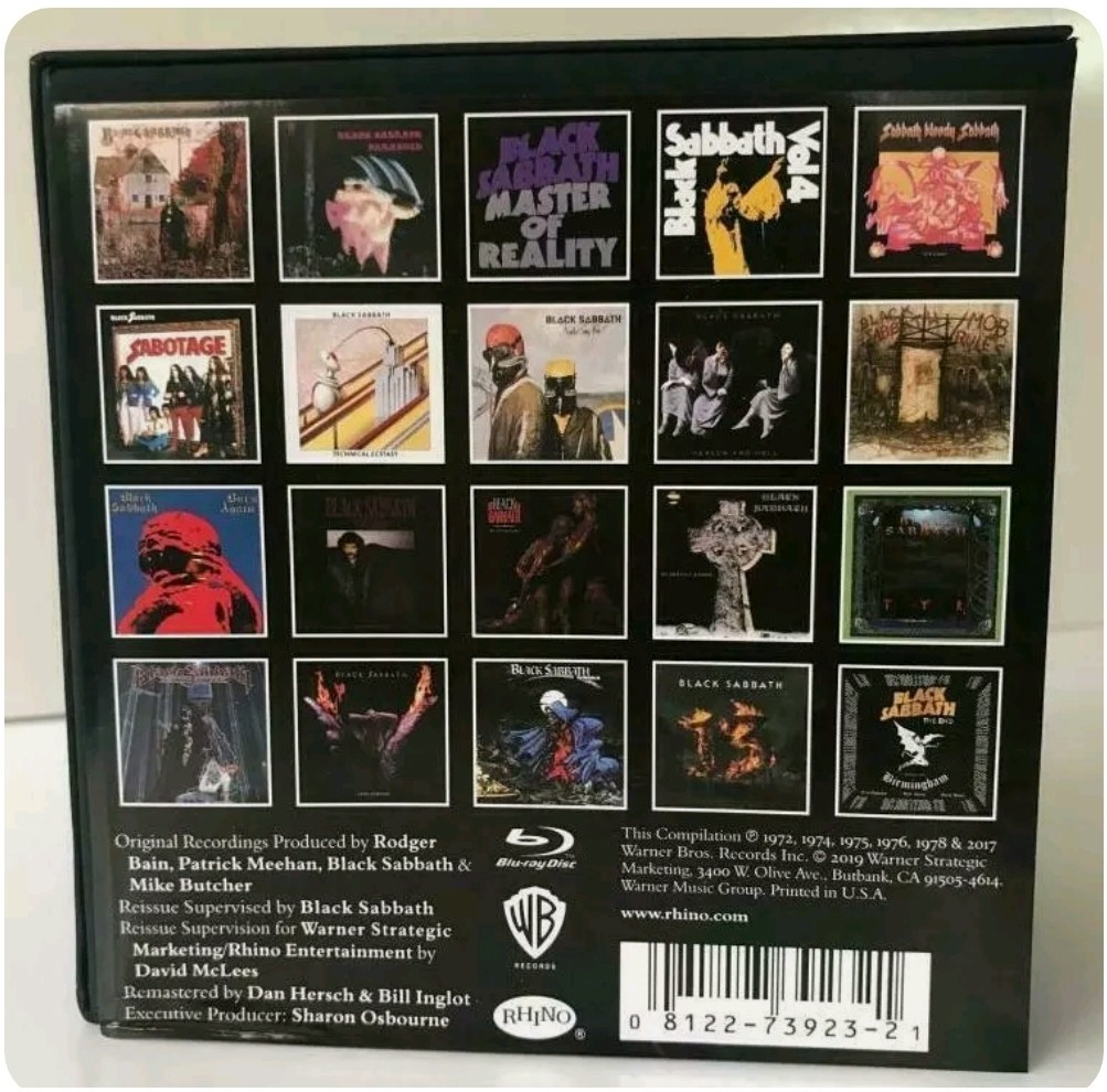 Black Sabbath – The Complete Albums 1970–2017 | 20‑CD Box Set | Remastered