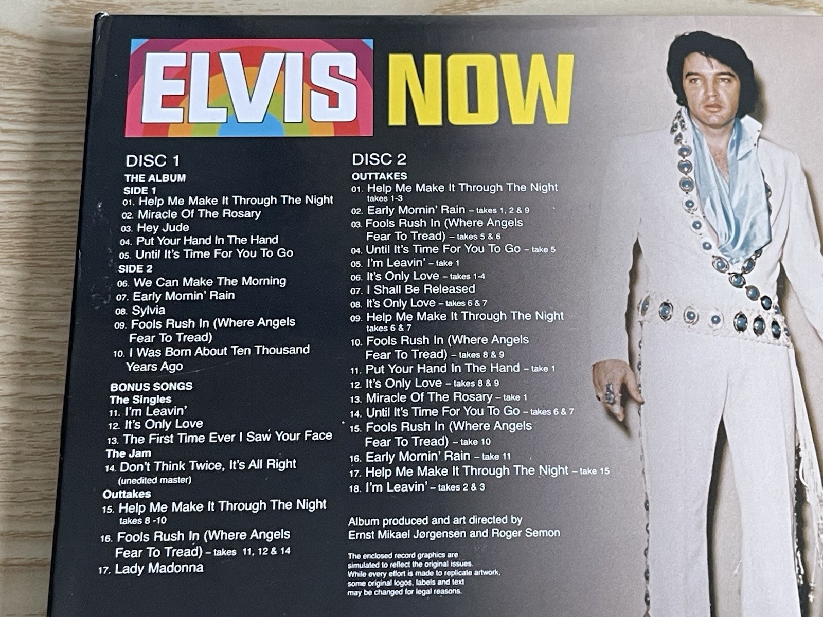 Elvis Presley, Elvis Now, FTD 2 x CD Album & booklet...2010.