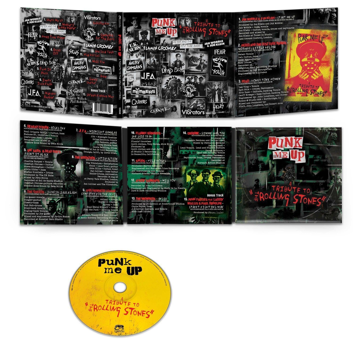 Various Artists Punk Me Up: A Tribute to the Rolling Stones (CD) Album