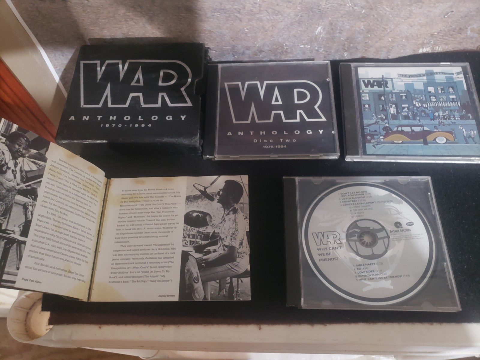 War - The 3 CD Collection 1971-1975 CD] Boxed Set