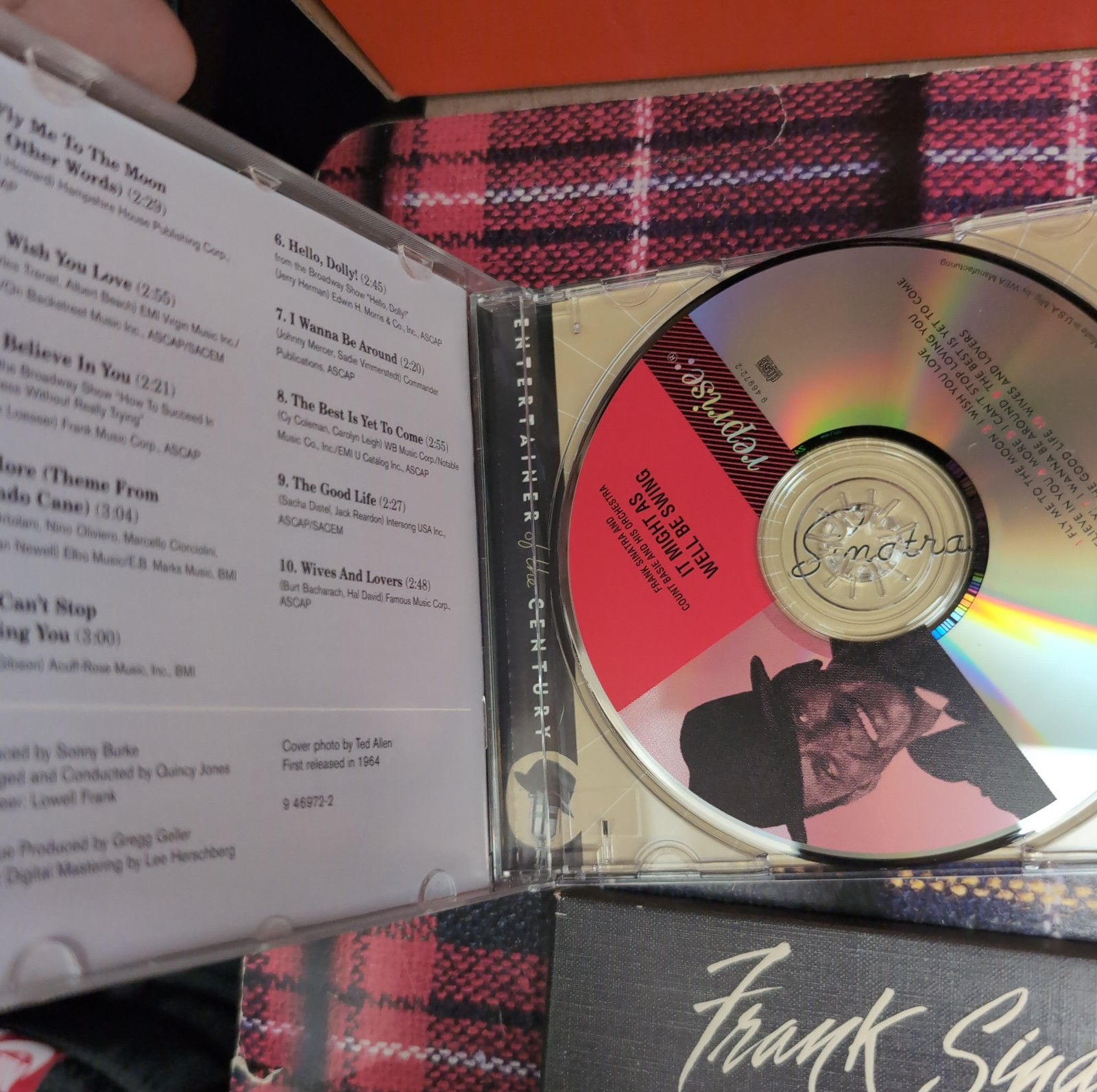 4 CD LOT Frank Sinatra Come Fly Reprise Duets Swing