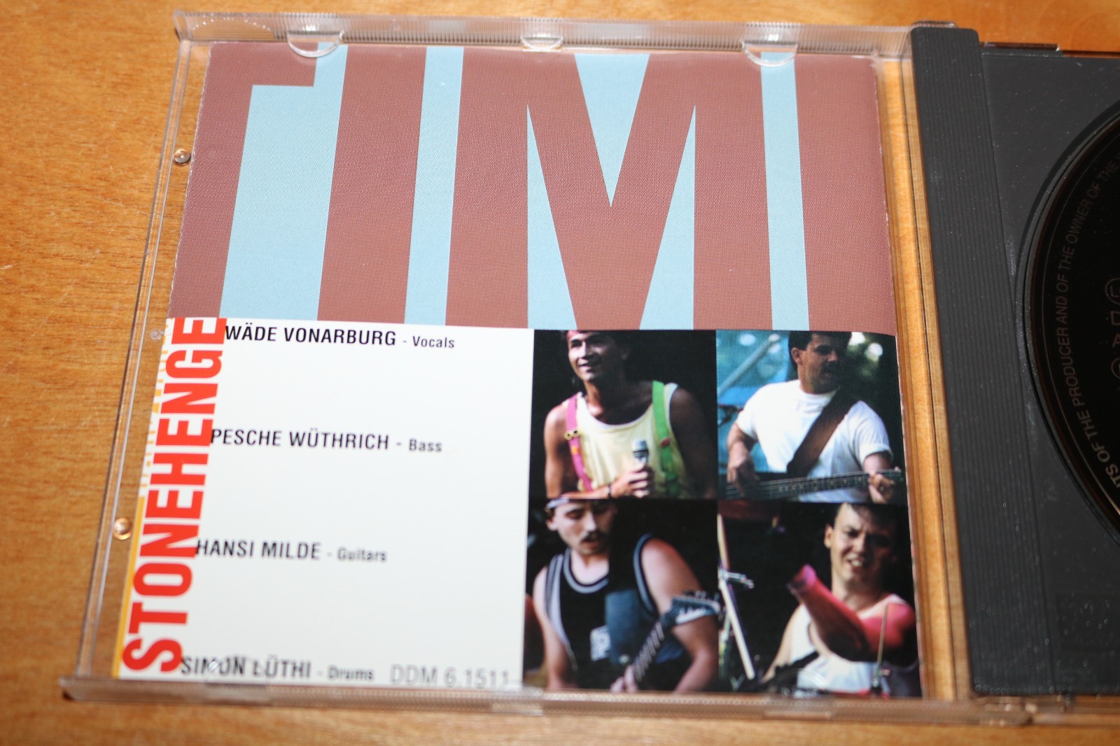 STONEHENGE Hard Times CD German MELODIC ROCK Bonfire JADED HEART Victory RARE 92