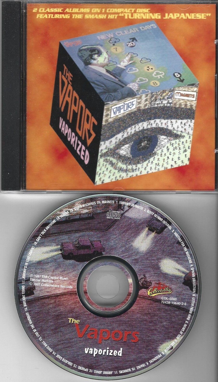 Vaporized by The Vapors (CD, 1998) Collectables