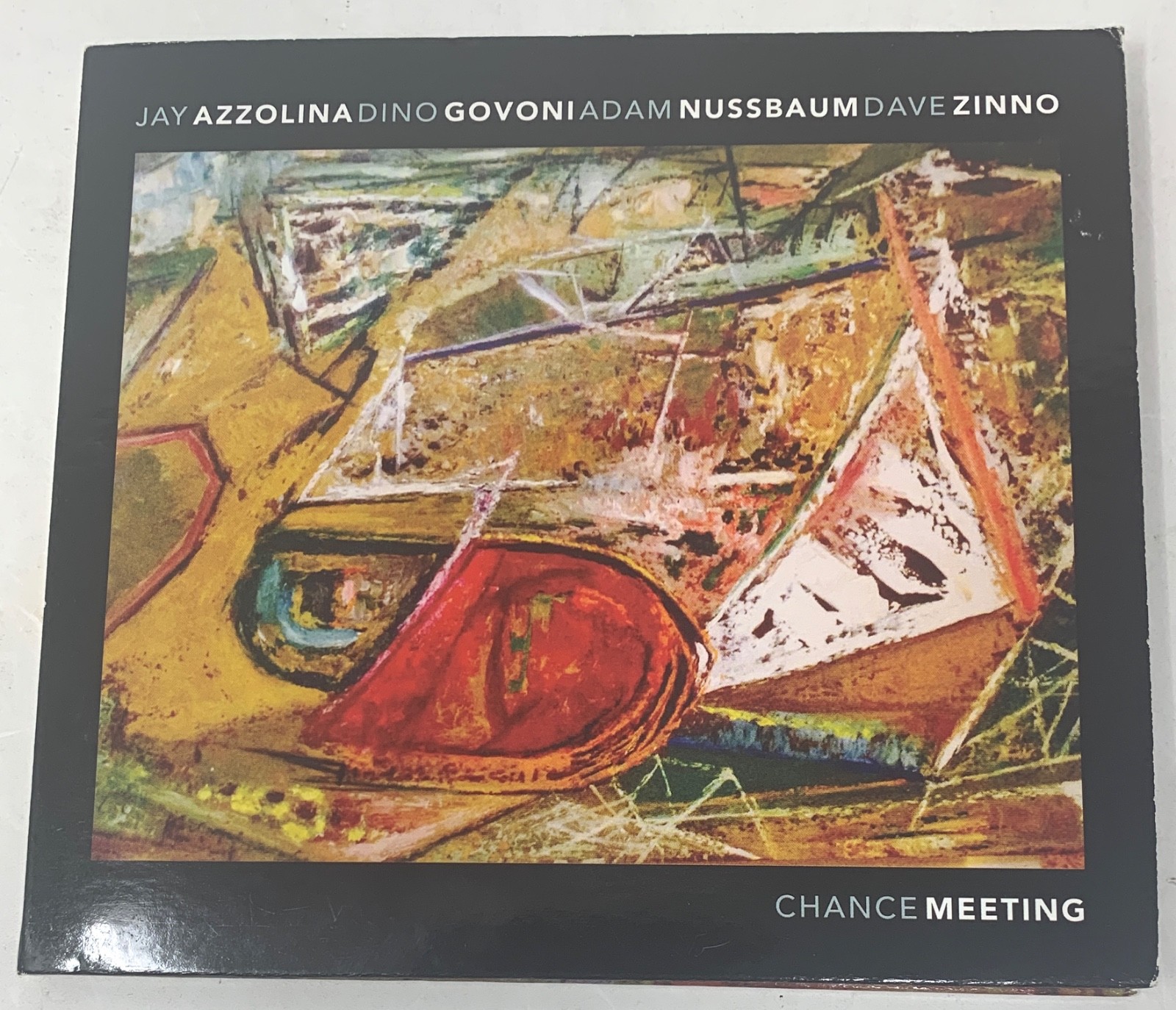 Jay Azzolina/Dino Govoni/Adam Nussbaum/Dave Zinno - Chance Meeting 2016 jazz CD