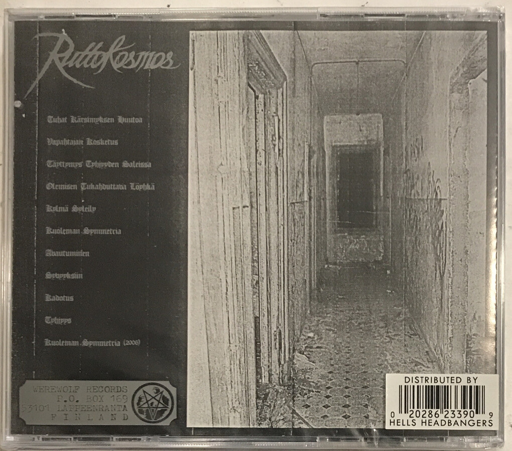 Ruttokosmos - Karsimys CD 2021 Werewolf Records – EVIL-067 [Finland] NEW