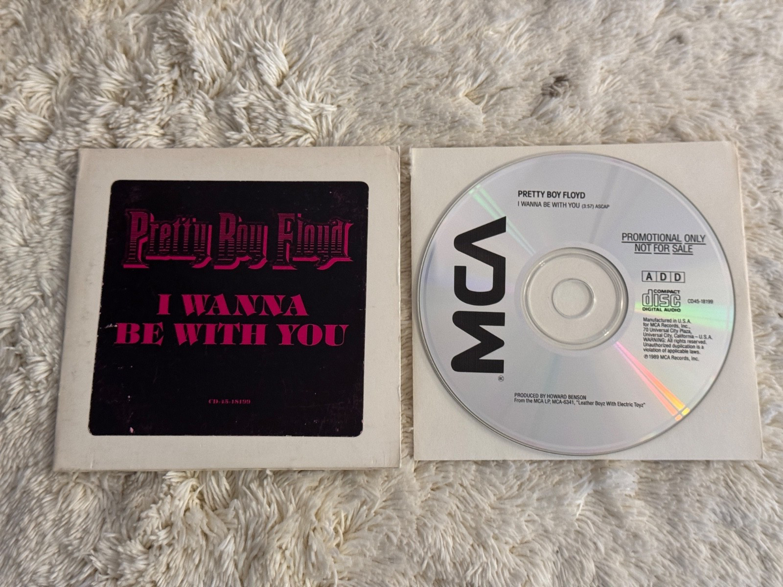 PRETTY BOY FLOYD I WANNA BE WITH YOU RADIO PROMO (CD4518199) CD GLAM HAIR METAL