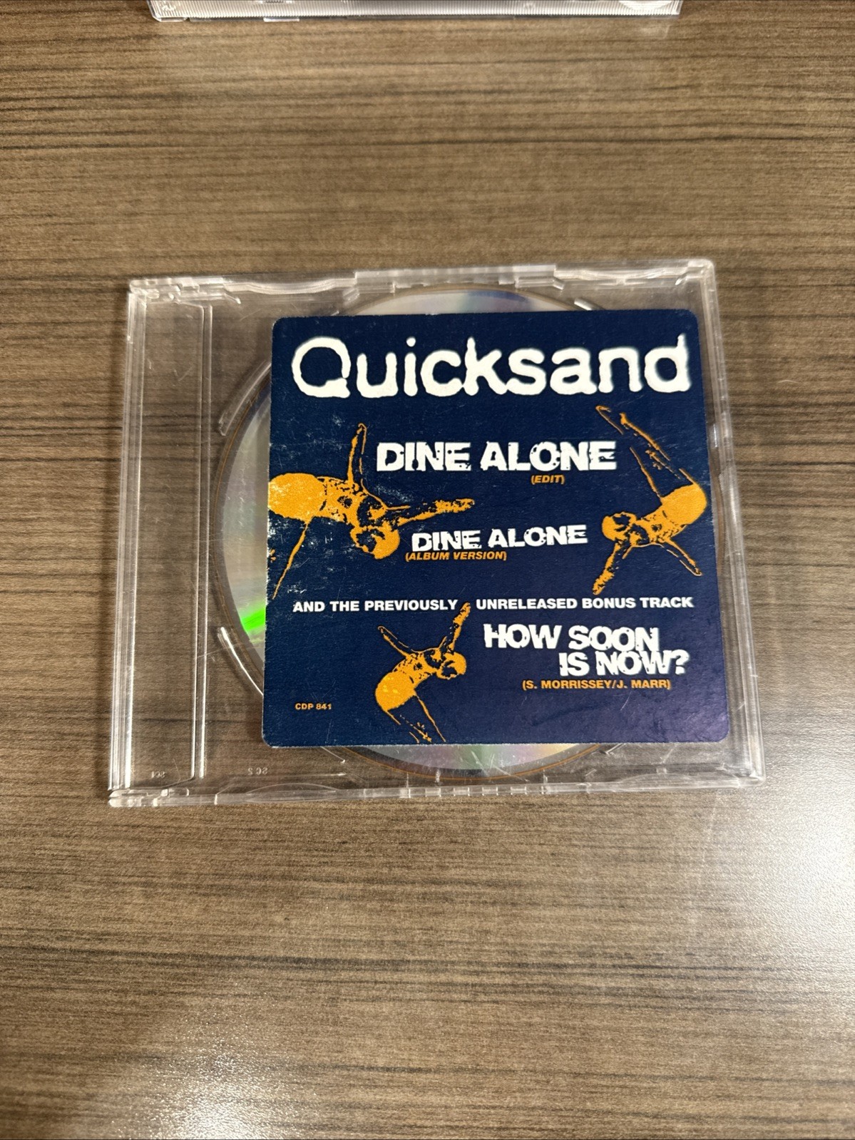 Quicksand Dine Alone/How Soon Is Now 1993 Promo CD - VG CONDITION!!