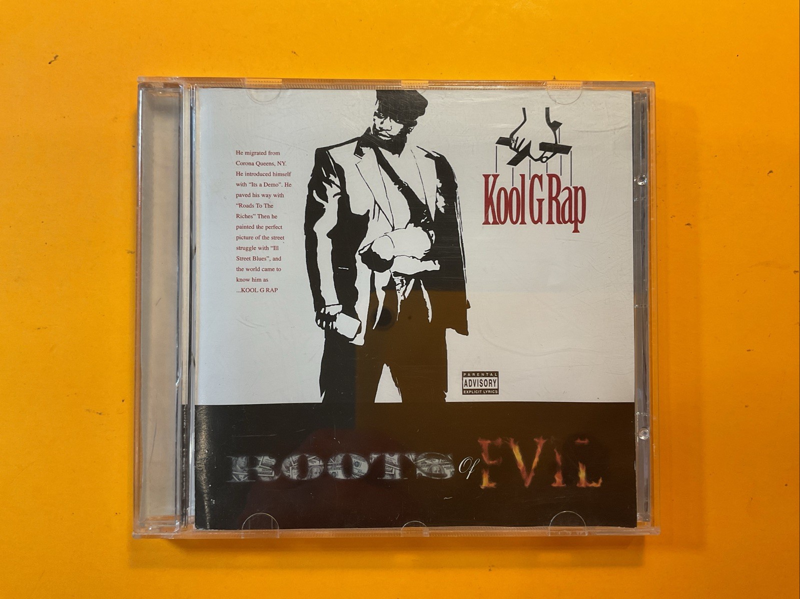Kool G Rap / Roots Of Evil CD Good Condition