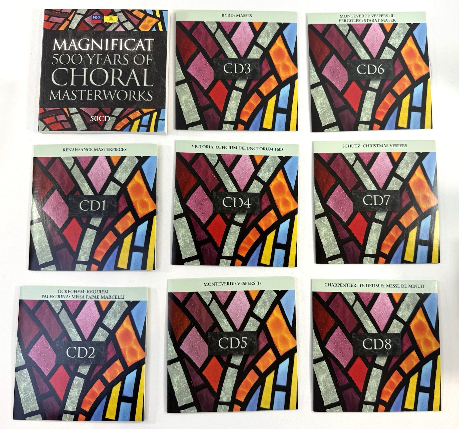 Decca/DGG Magnificat 500 Years Of Choral Masterworks 50 CD Set + CDRom & Booklet