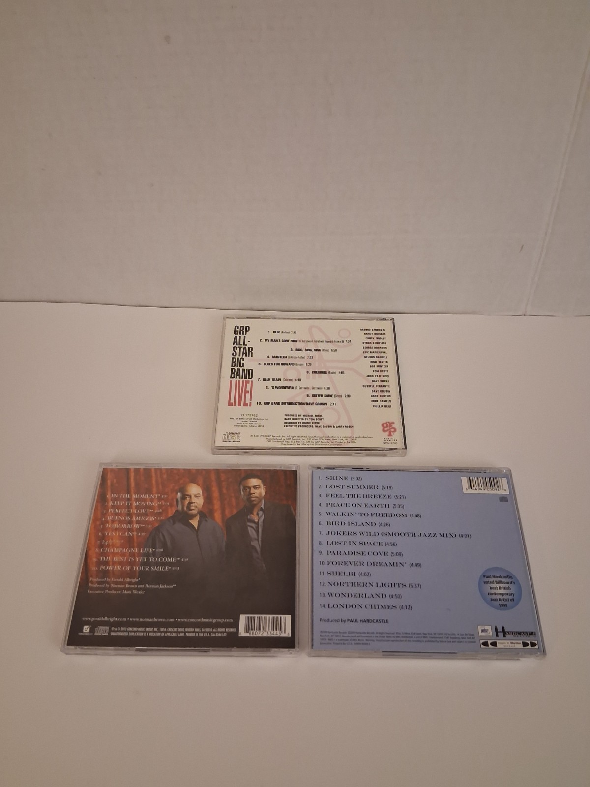 3 CDS: 24/7 By Gerald Albright & Norman Brown/ Jazzmasters by Paul.../See Descr