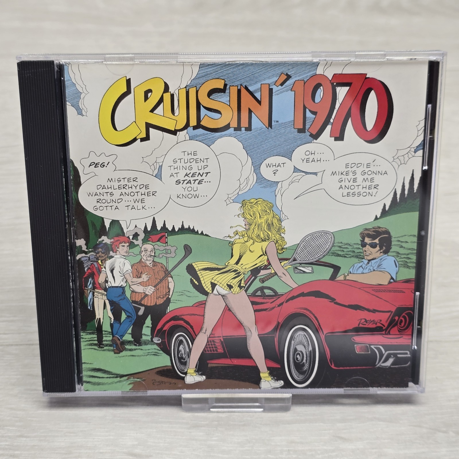 CRUISIN 1970 CD DJ Kris Wric Stevens WLS Chicago Rare 1995 Increase USA VGC