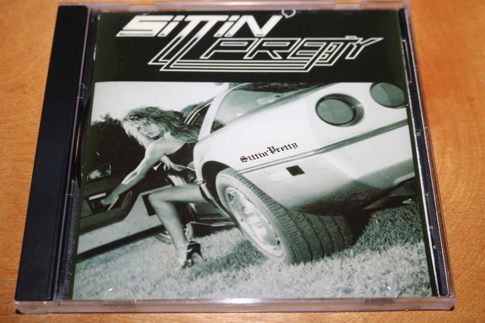 SITTIN' PRETTY s/t CD Glam HAIR METAL Melodic Rock TUFF LUCK Adrian Dodz RARE MR