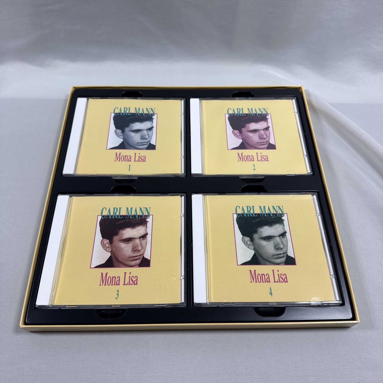 Carl Mann, Mona Lisa, 4-CD Box Set, Bear Family Records, BCD15713DI