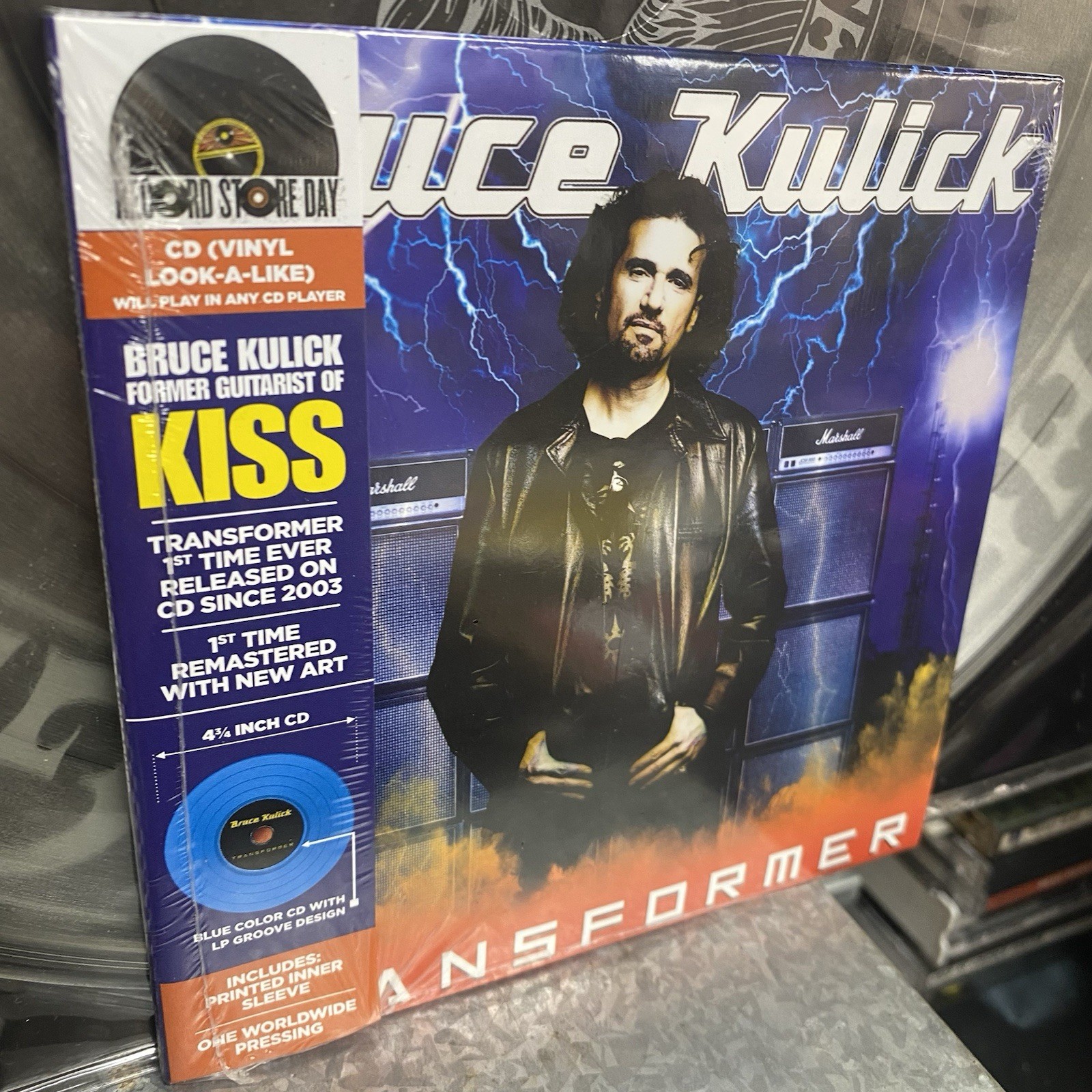 BRUCE KULICK (KISS) - Transformer CD ( RSD 2026) NEW & SEALED CD ALBUM- Digipack