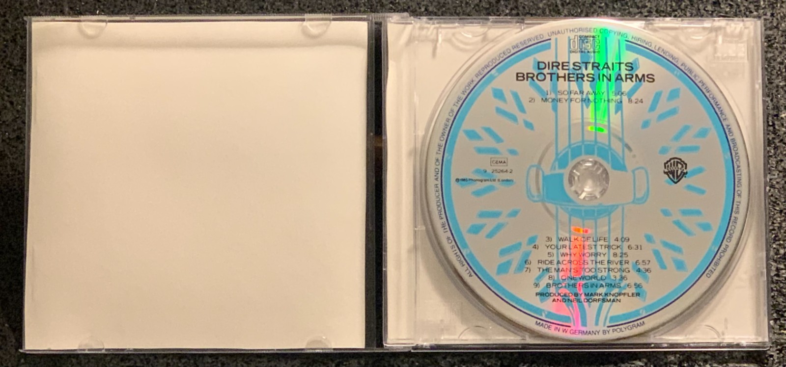 Dire Straits Brothers in Arms CD 1985 Polygram 925264-2