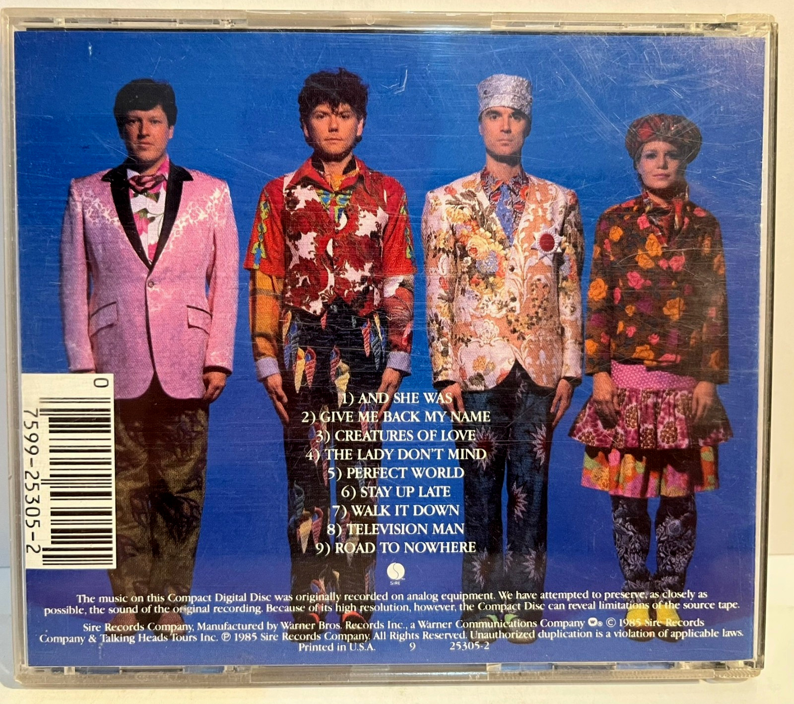 TALKING HEADS - Little Creatures (UK Pressing) - Compact Disc CD - EX