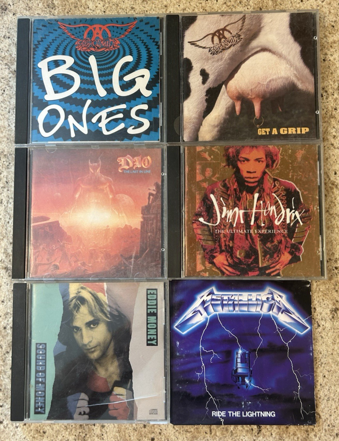 Hard Rock/Rock Music CD Lot Of 32 Different Titles (Mostly 1980’s Era)