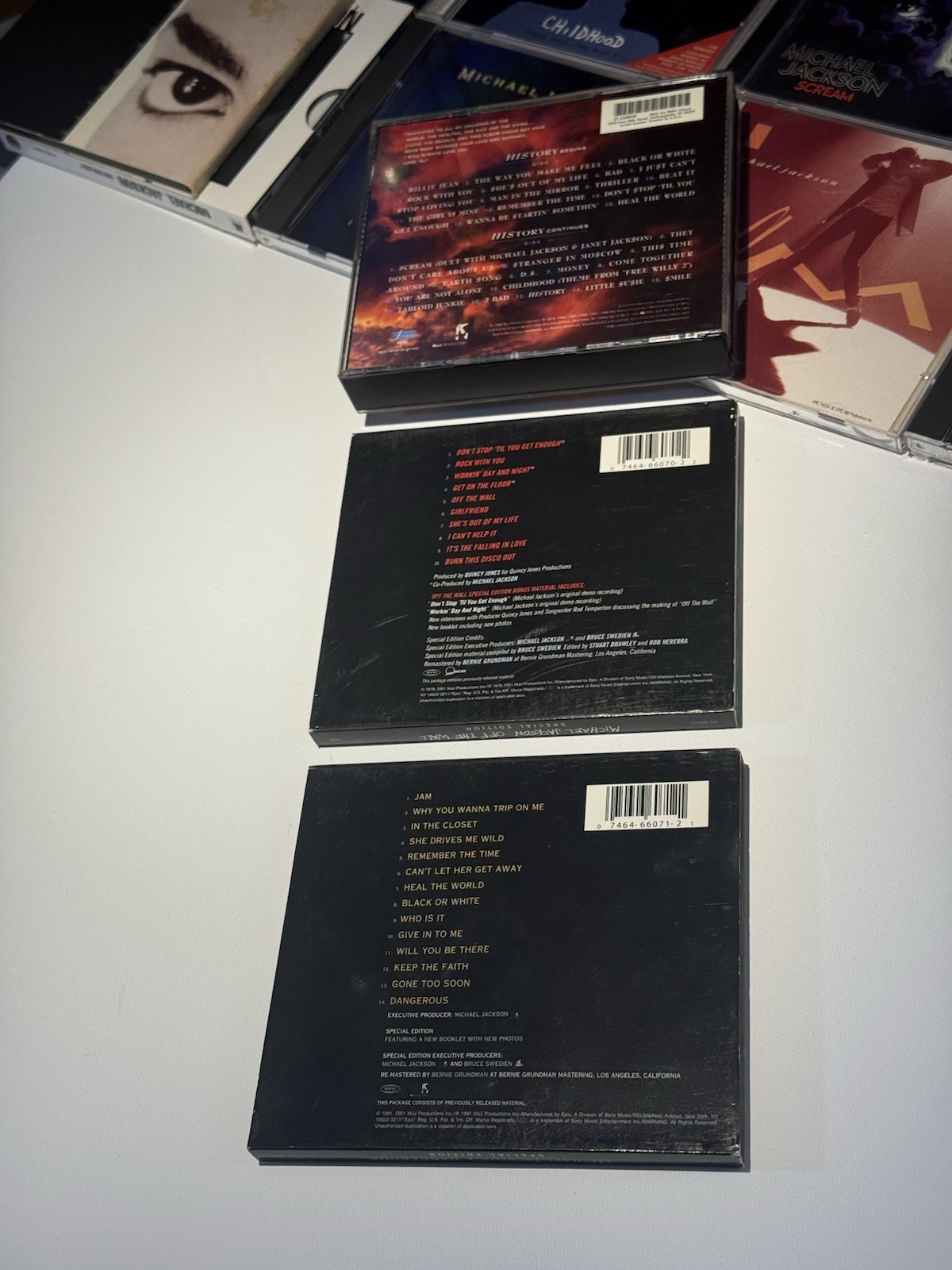MICHAEL JACKSON (25 Compact Disc Lot)/Rare/OOP/Imports/Used & Very Good Plus+!!!