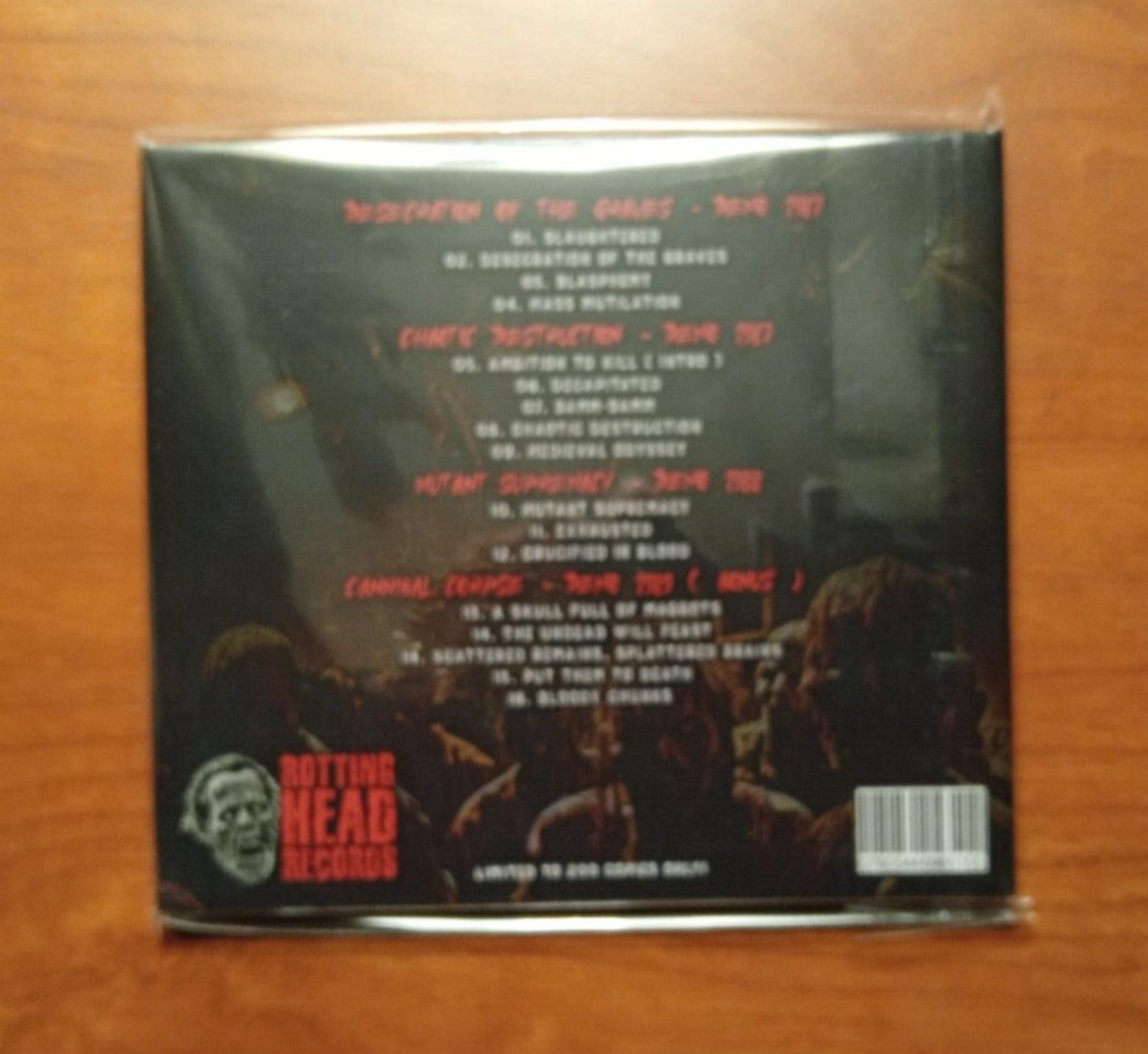 Cannibal Corpse - The Tirant Sin Demos CD Deicide Suffocation Monstrosity Aeon
