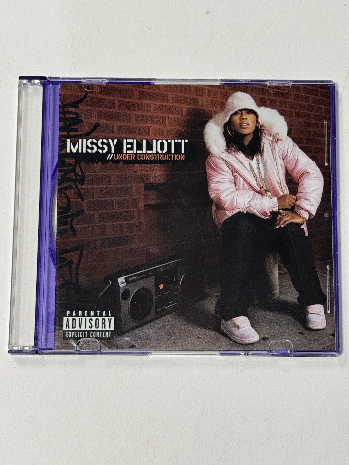 Missy Elliott Under Construction Audio CD 2002 Hip Hop Rap Explicit Generic Cas