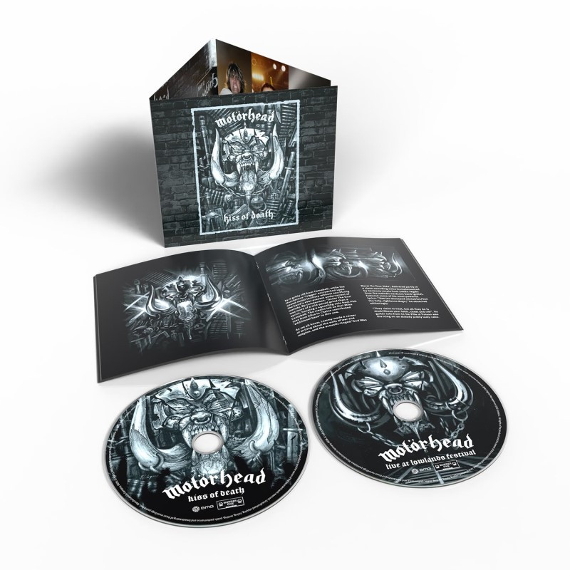 MOTORHEAD New Sealed Ltd 2026 20th ANNIV KISS OF DEATH & RARITIES 2 CD SET