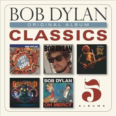 Bob Dylan,5-CD Box Set,Shot of Love,Infidels,Real Live,Dylan And Dead,Oh Mercy