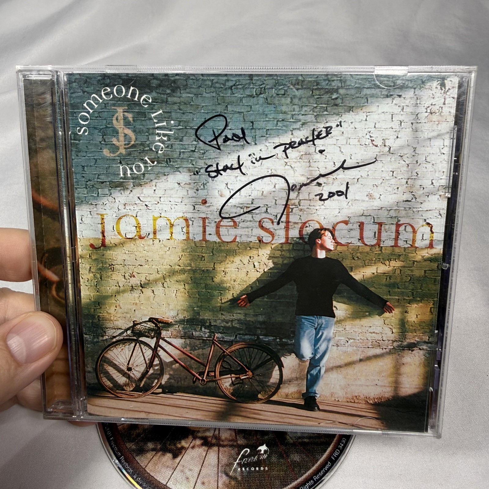 Someone Like You by Jamie Slocum (CD, 2001) SIGNED/Autographed!!