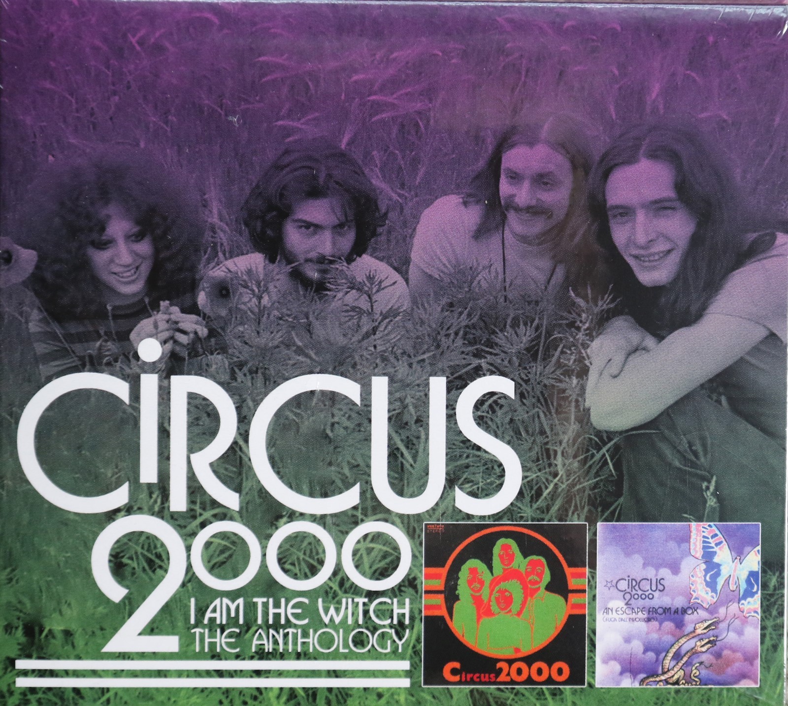 Circus 2000-I Am the Witch both lps on 2 cds 11 bonus tracks Italian prog psych