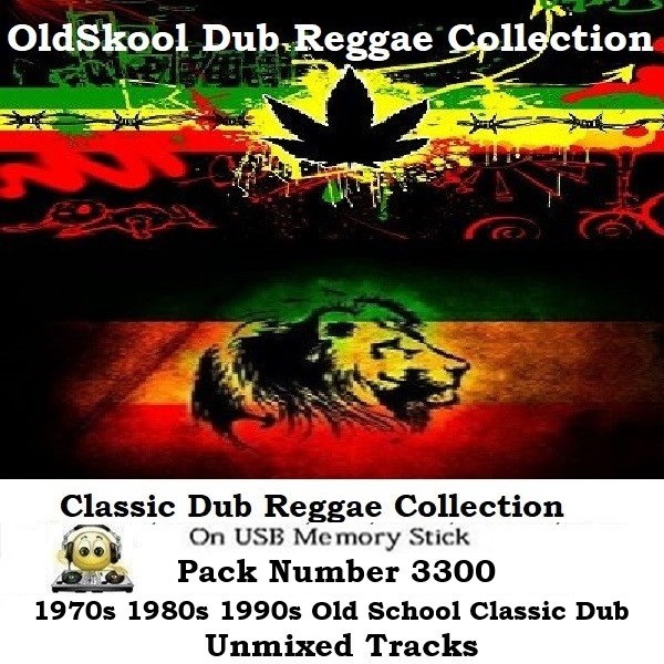 Old Skool 1960s 70s 80s 90s Classic Dub Reggae Collection