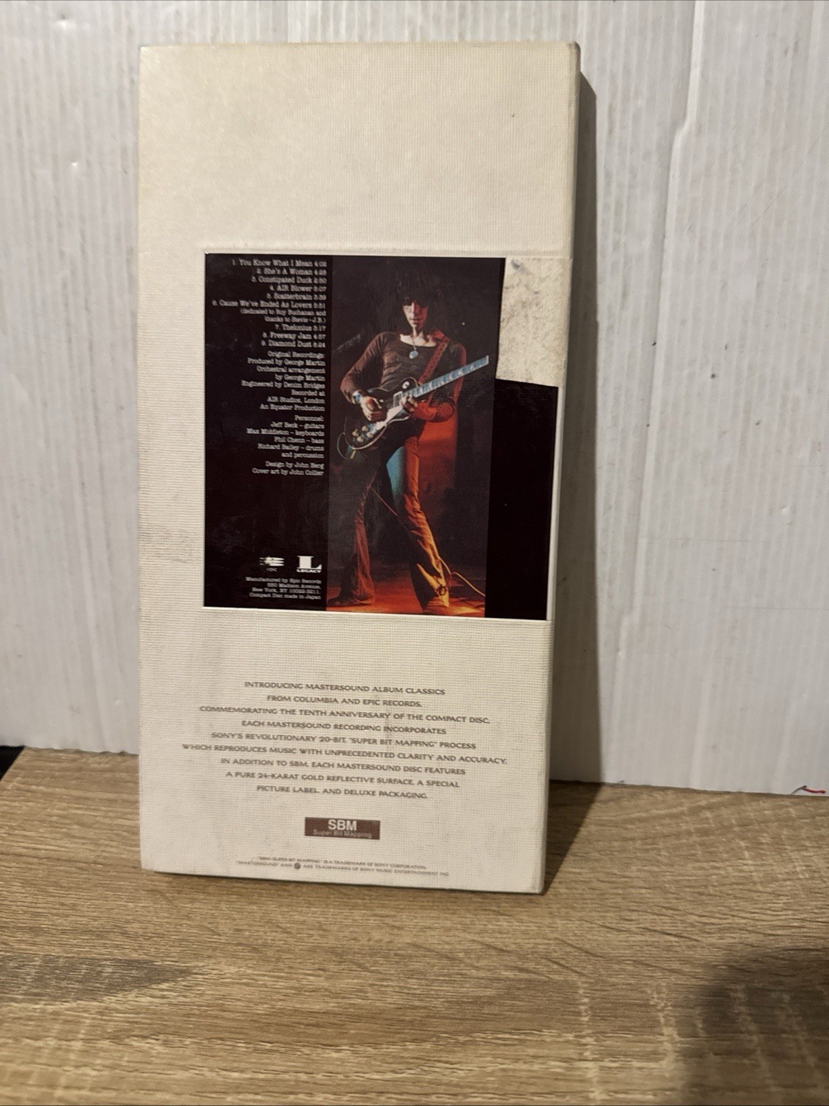 Jeff Beck Blow By Blow Columbia Mastersound 24k Gold CD Longbox Limited Edition
