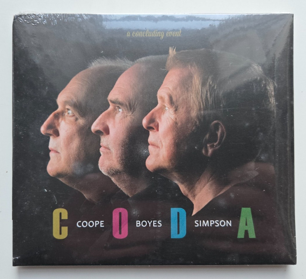 Coope, Boyes & Simpson : Coda - a concluding event - CD NEW & SEALED