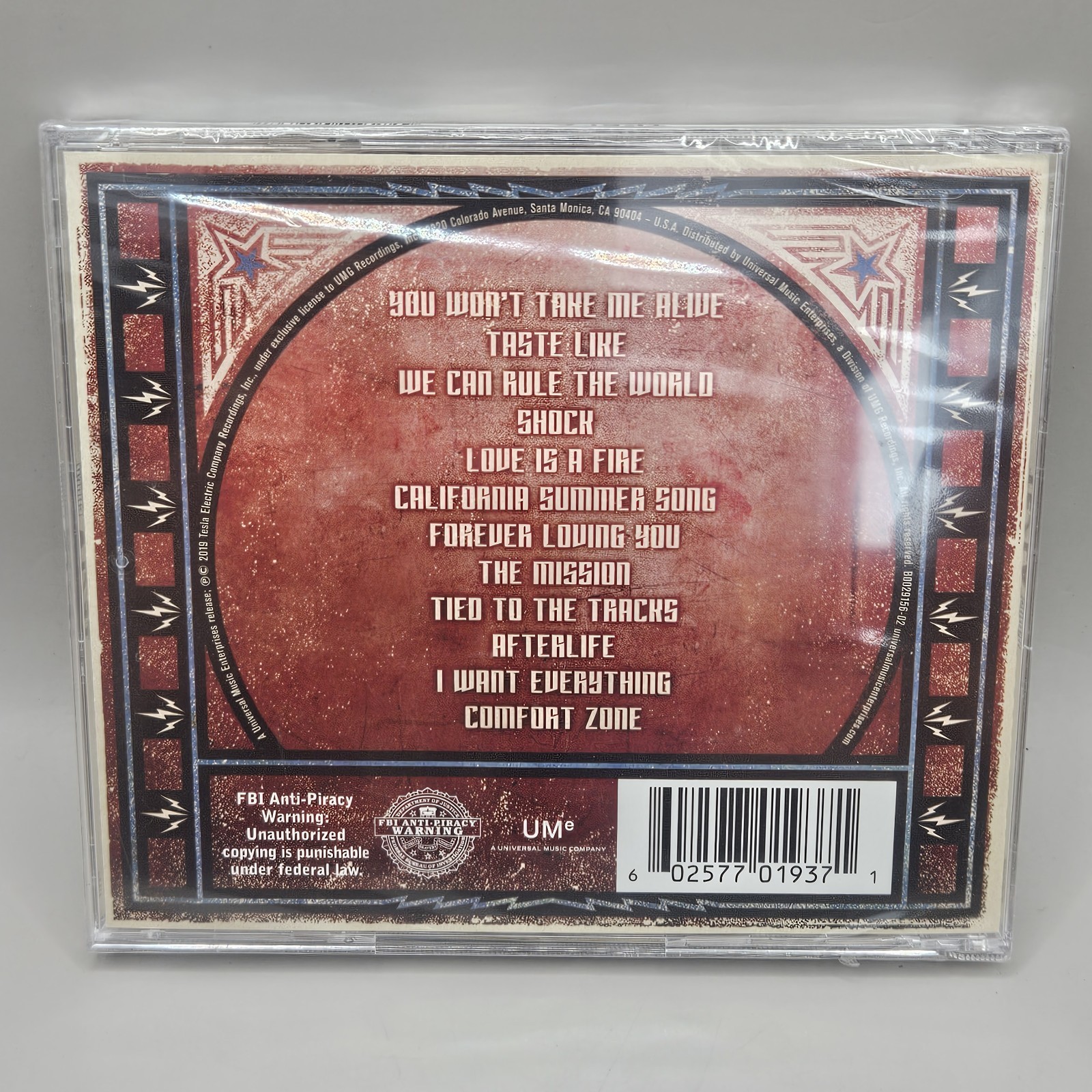 TESLA SHOCK (2019) BRAND NEW SEALED HARD ROCK CD Taste Like Studio Album