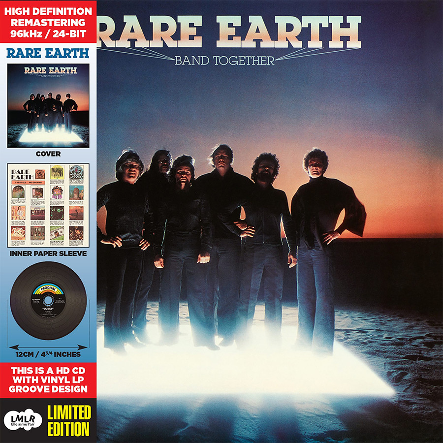 Rare Earth • Band Together CD 1978 LMLR / Culture Factory France 2018 •• NEW ••