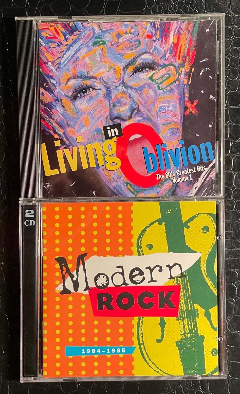 LIVING IN OBLIVION The 80’s Greatest Hits Vol. 1/MODERN ROCK 1984-1986 3 VG- CDs